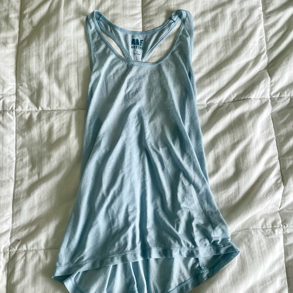 Abercrombie & Fitch Sky Blue Racerback Tank
